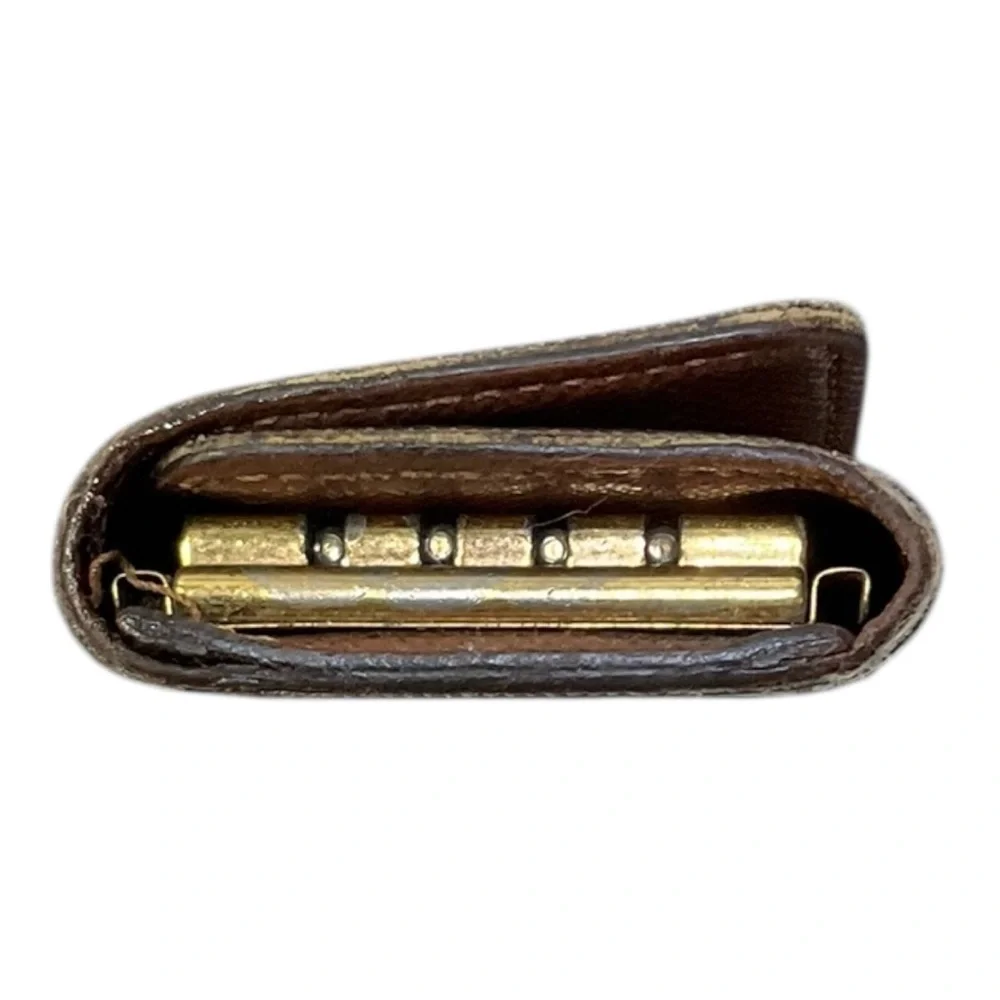 🔑 Louis Vuitton Monogram‎ Canvas 4-Key Holder | Made in France